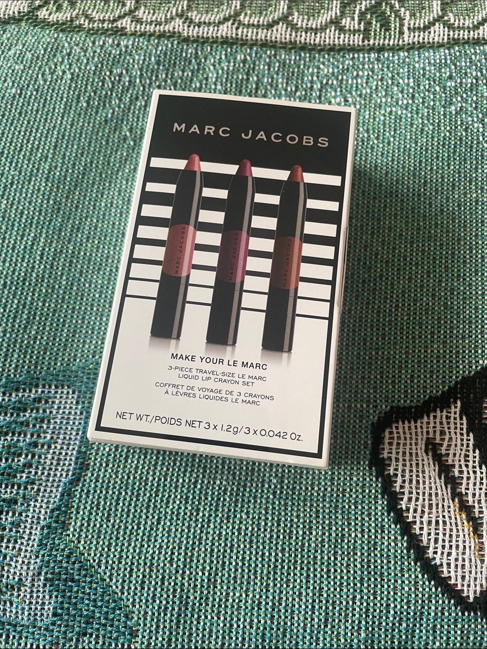 BNIB - Marc Jacobs - 3 piece liquid lip crayon set